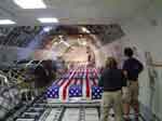American soldiers in coffins