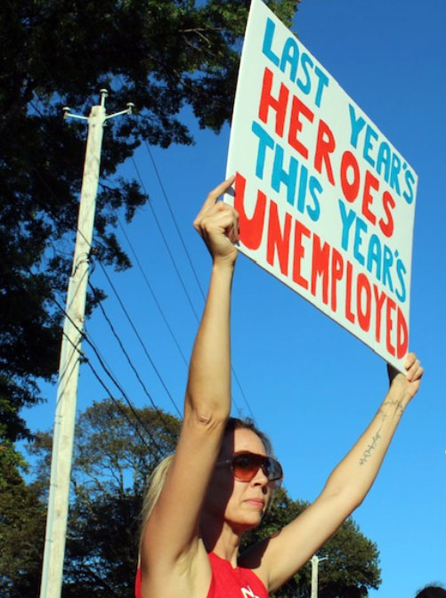 Healthcare workers are being forced to get the Covid injection.